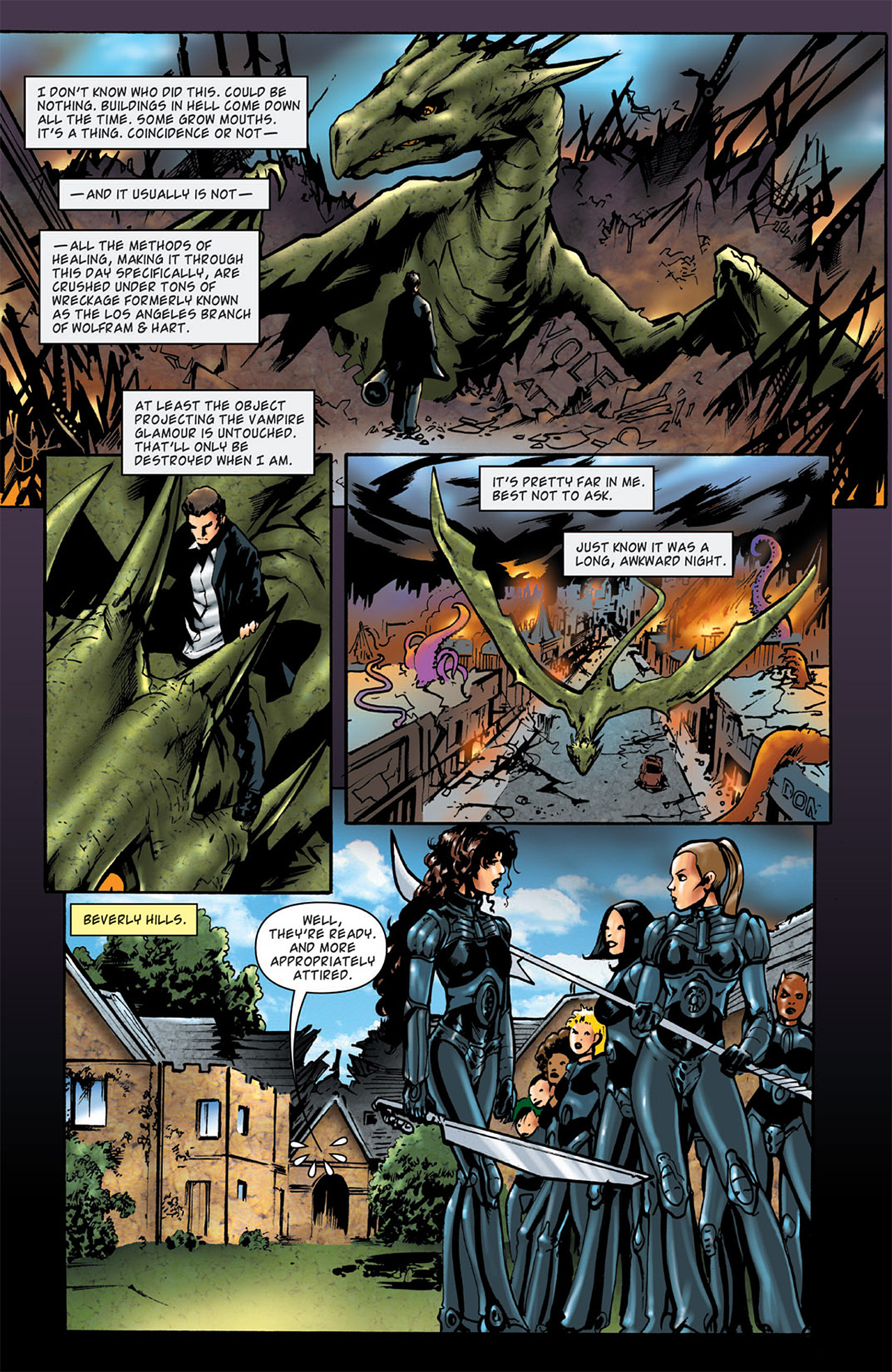 Read online Angel: After The Fall comic -  Issue #5 - 7