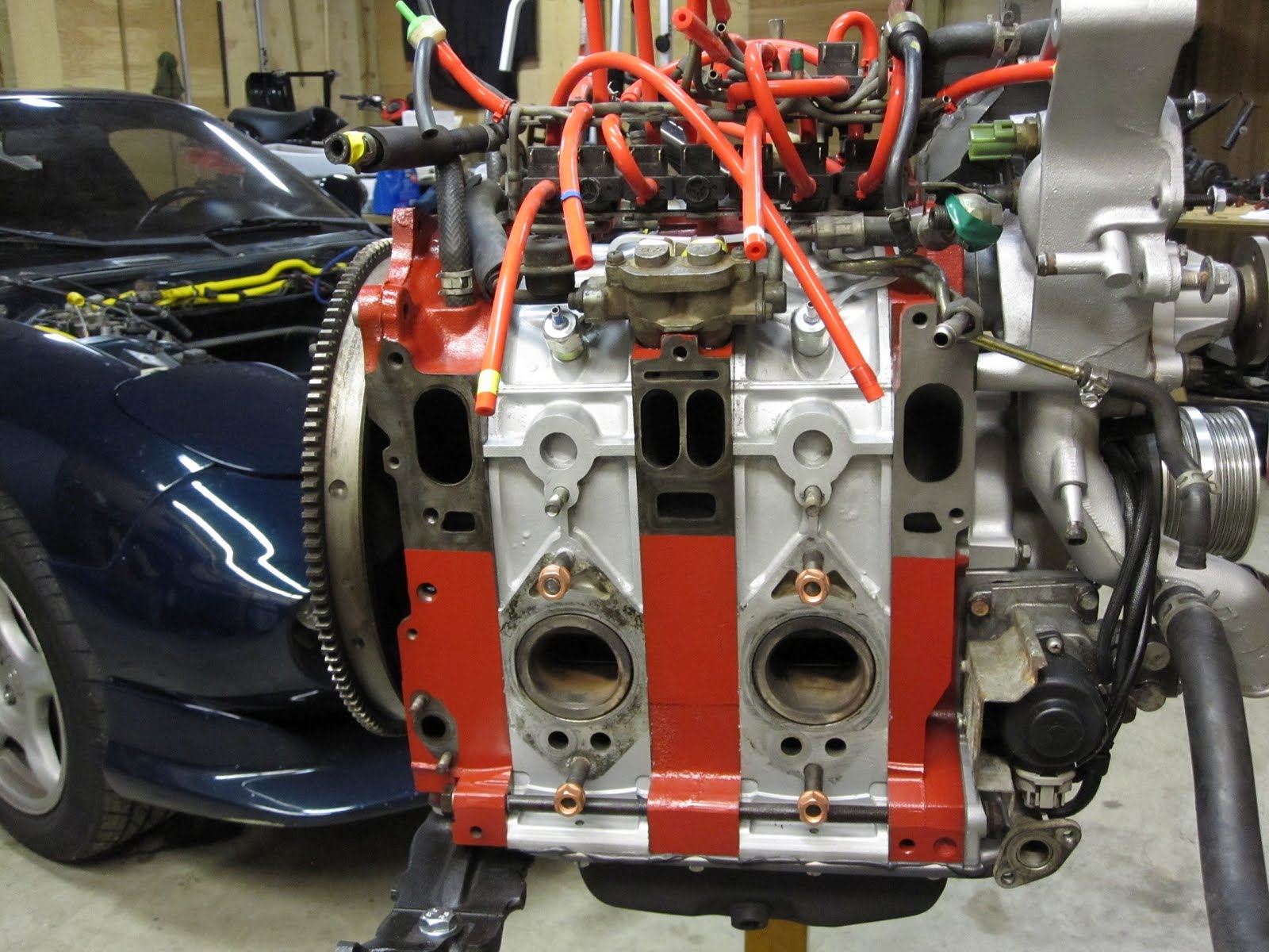 1993 Mazda Rx7 - Rotary Engine Rebuild - Parts List mazda rx 7 rotary engine diagram 