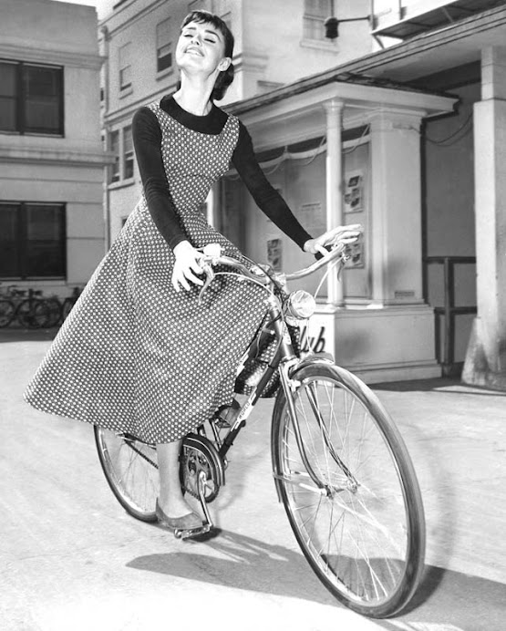 The iconic Miss Hepburn
