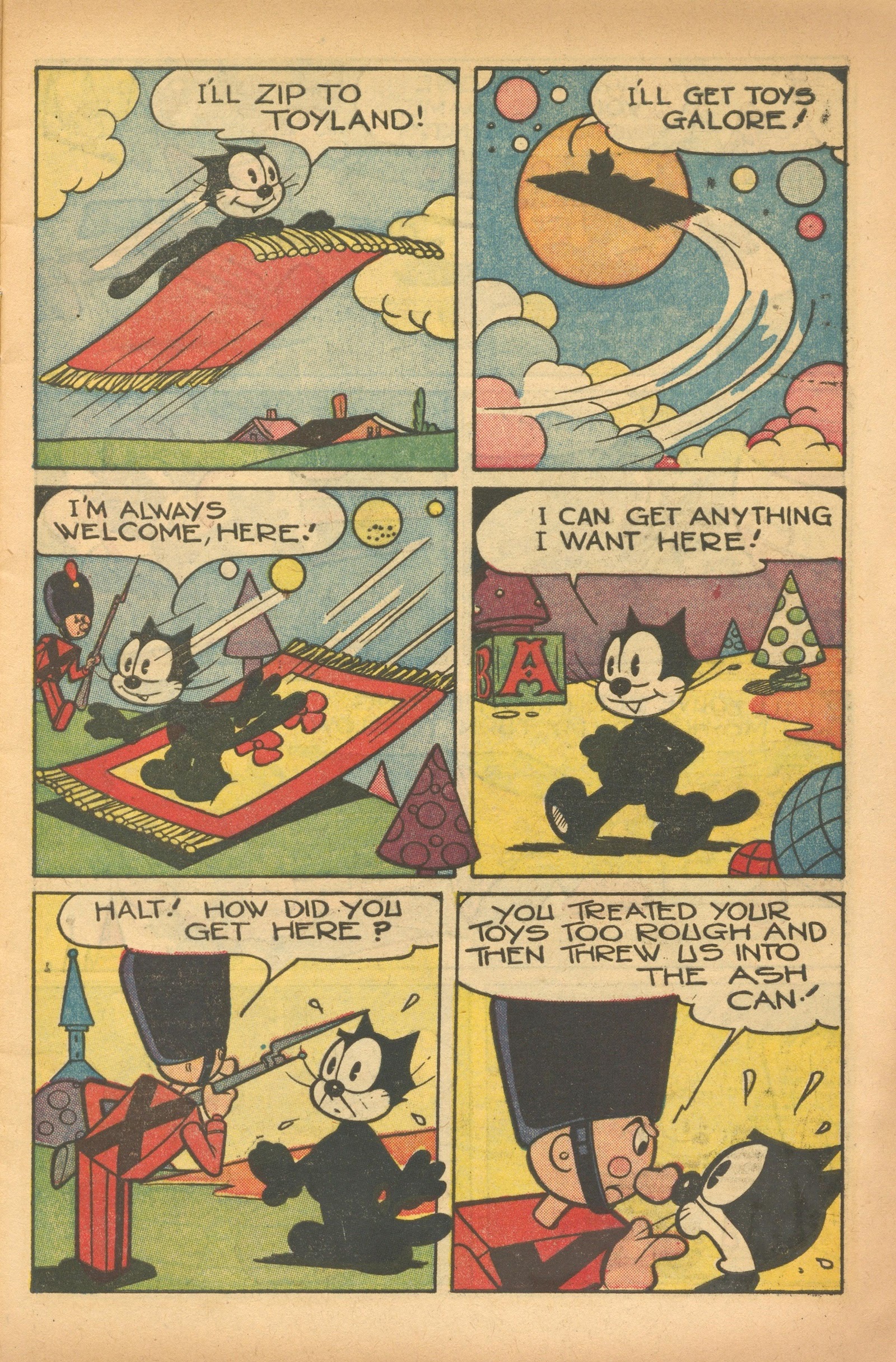 Read online Felix the Cat (1951) comic -  Issue #27 - 7
