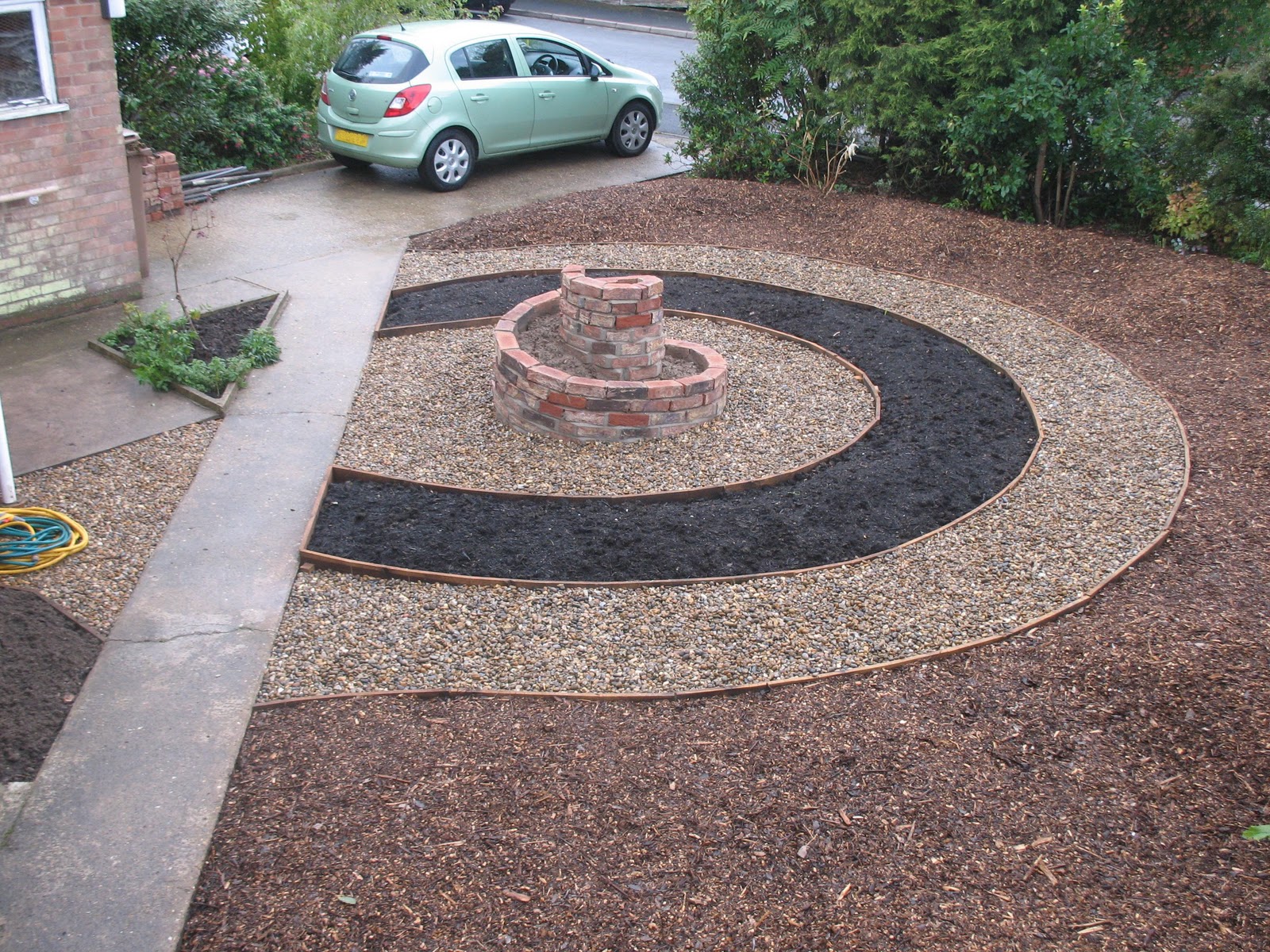 Circles: Front Garden Fruit and Herbs Design