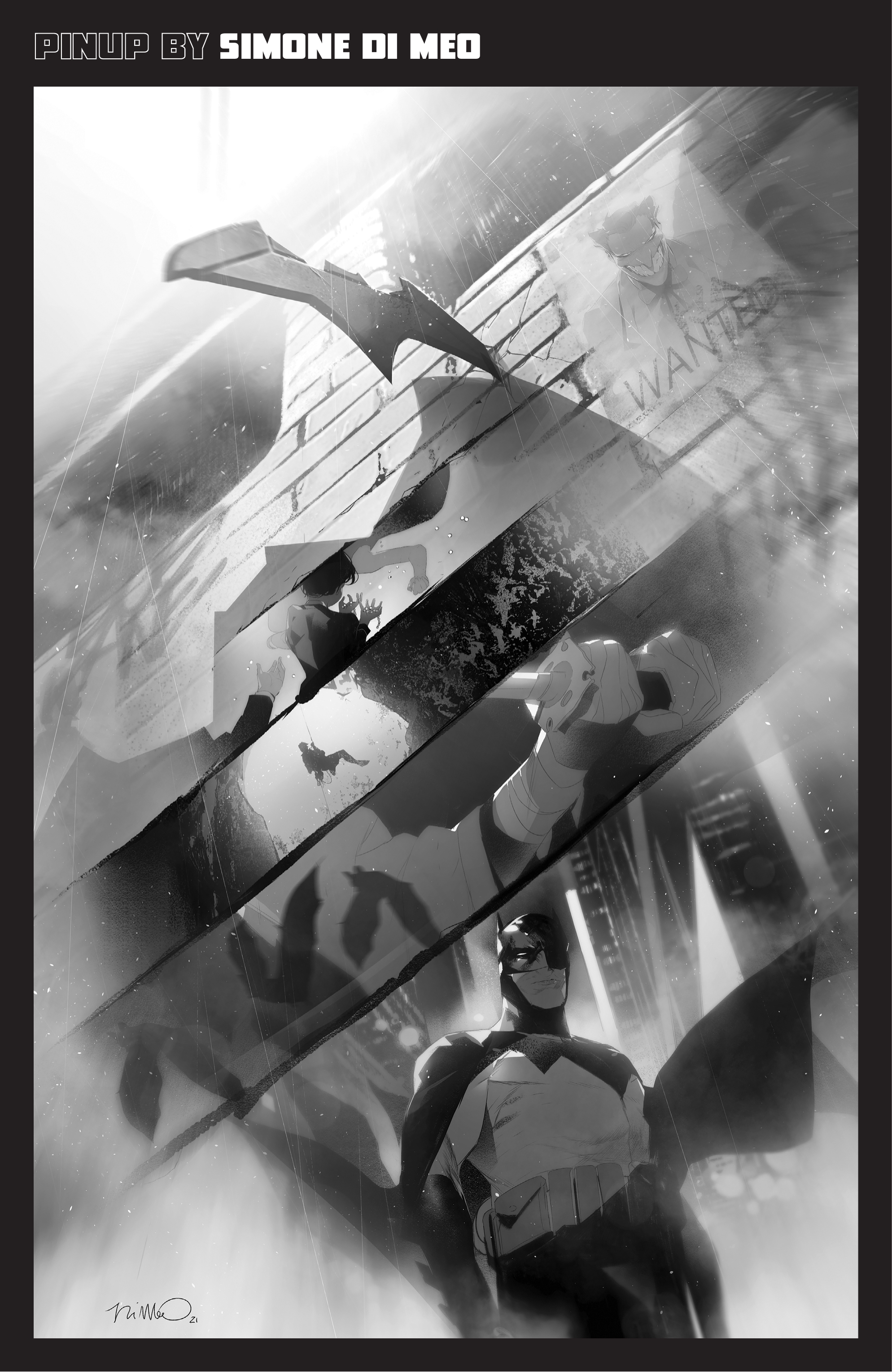 Read online Batman Black & White comic -  Issue #4 - 4