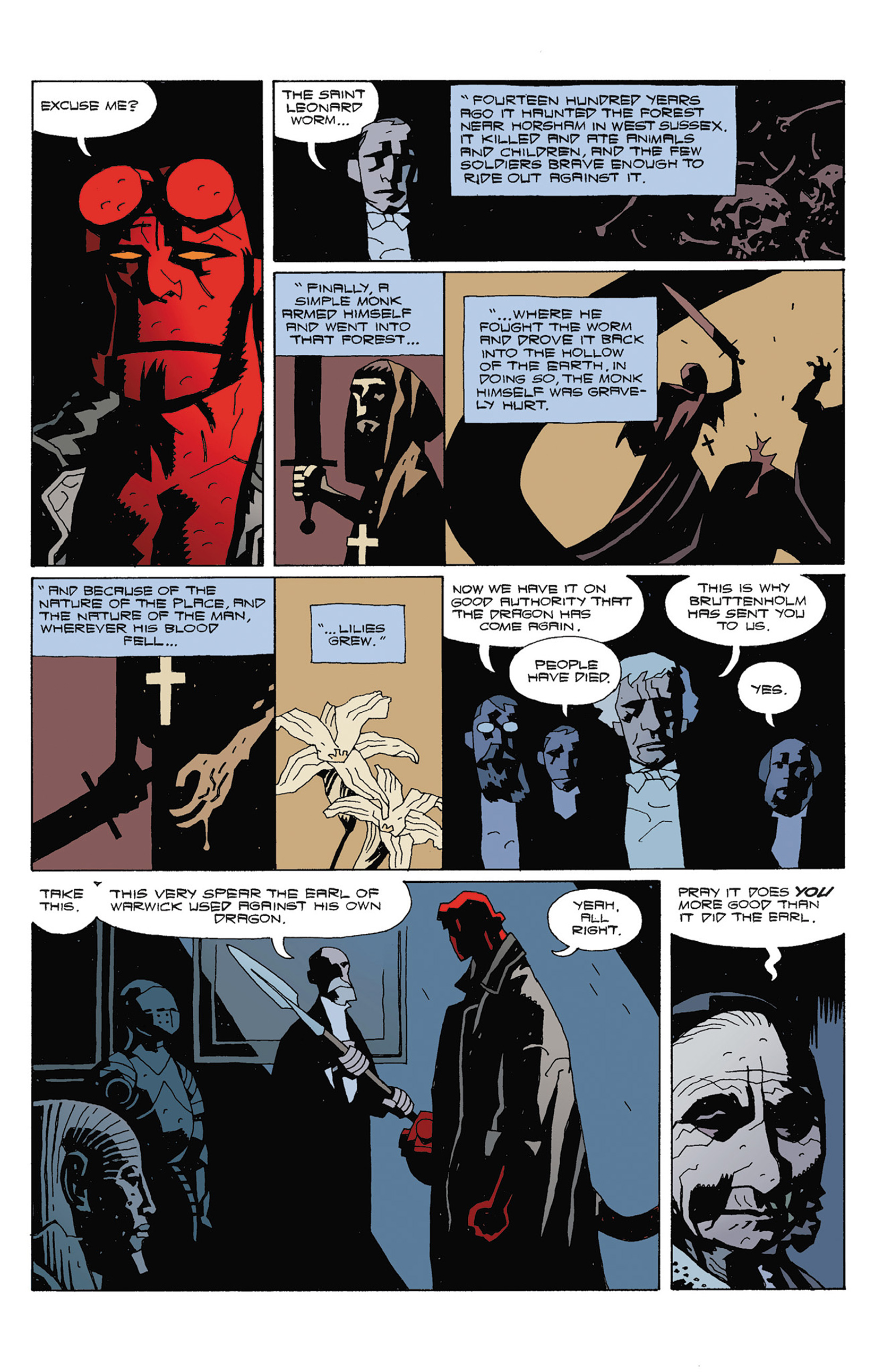 Read online Hellboy: The Right Hand of Doom comic -  Issue # TPB - 11