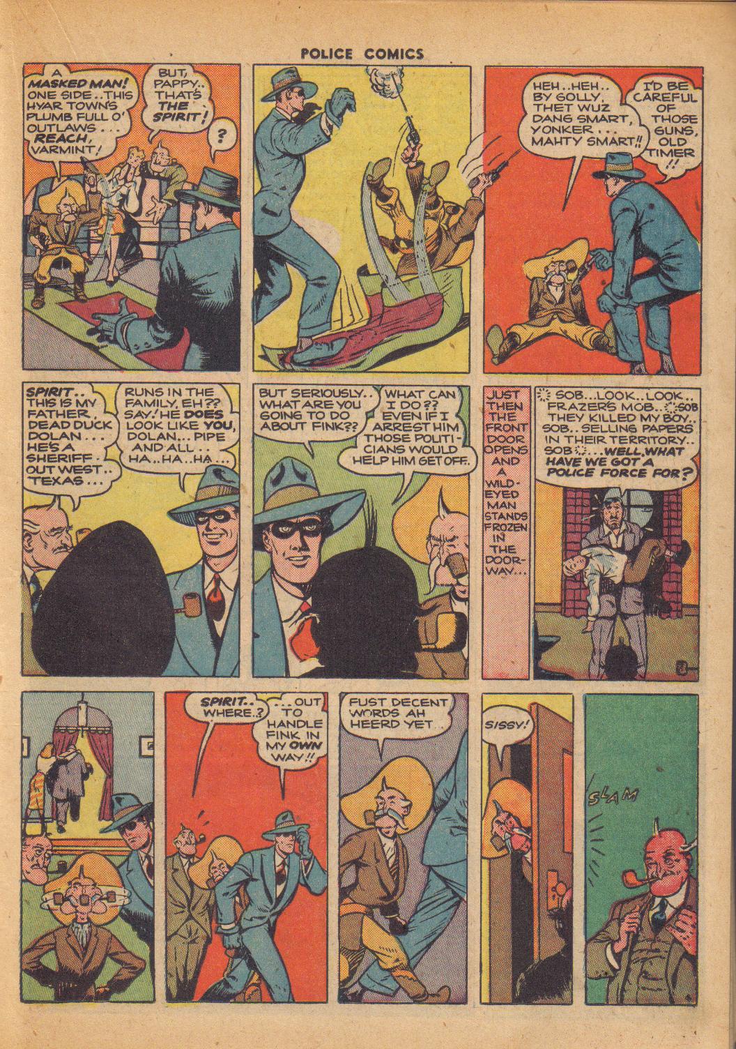 Read online Police Comics comic -  Issue #36 - 33