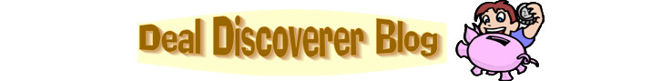 Deal Discoverer:  Blog of Deals and Coupons