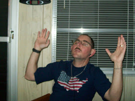 Tommy doing worship with his MP3