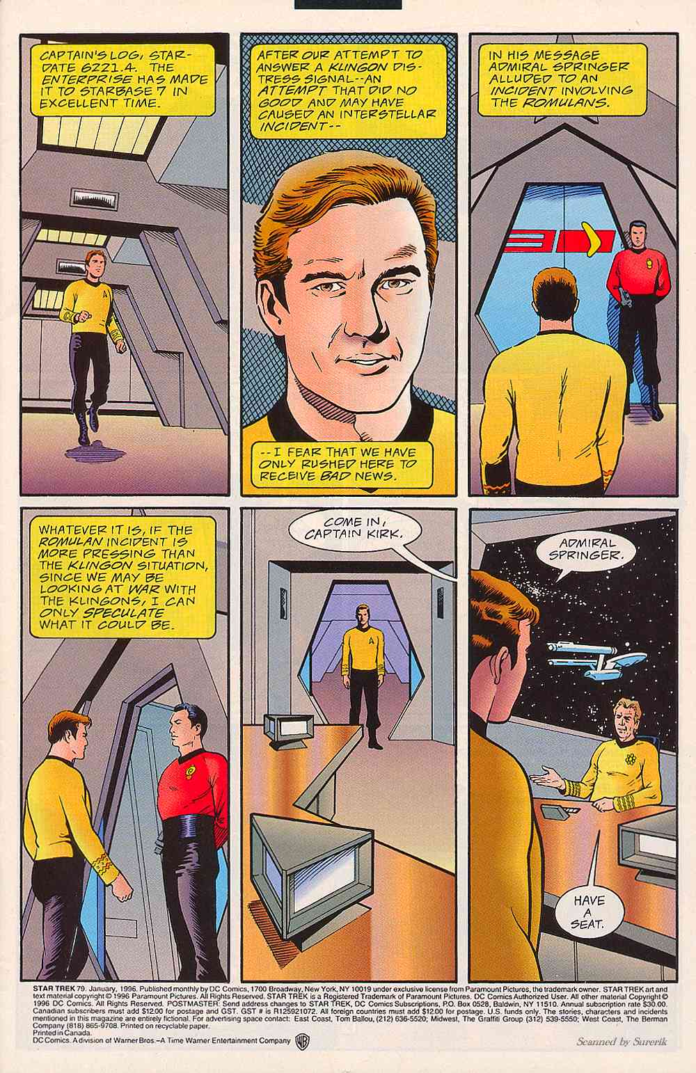 Read online Star Trek (1989) comic -  Issue #79 - 2