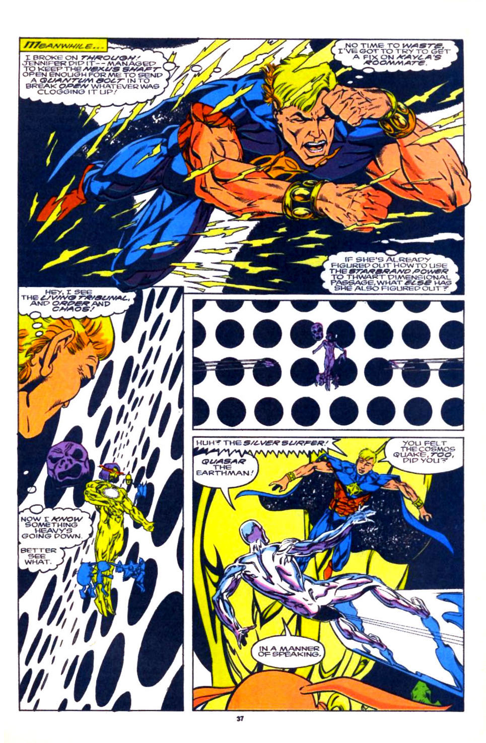 Read online Quasar comic -  Issue #50 - 31