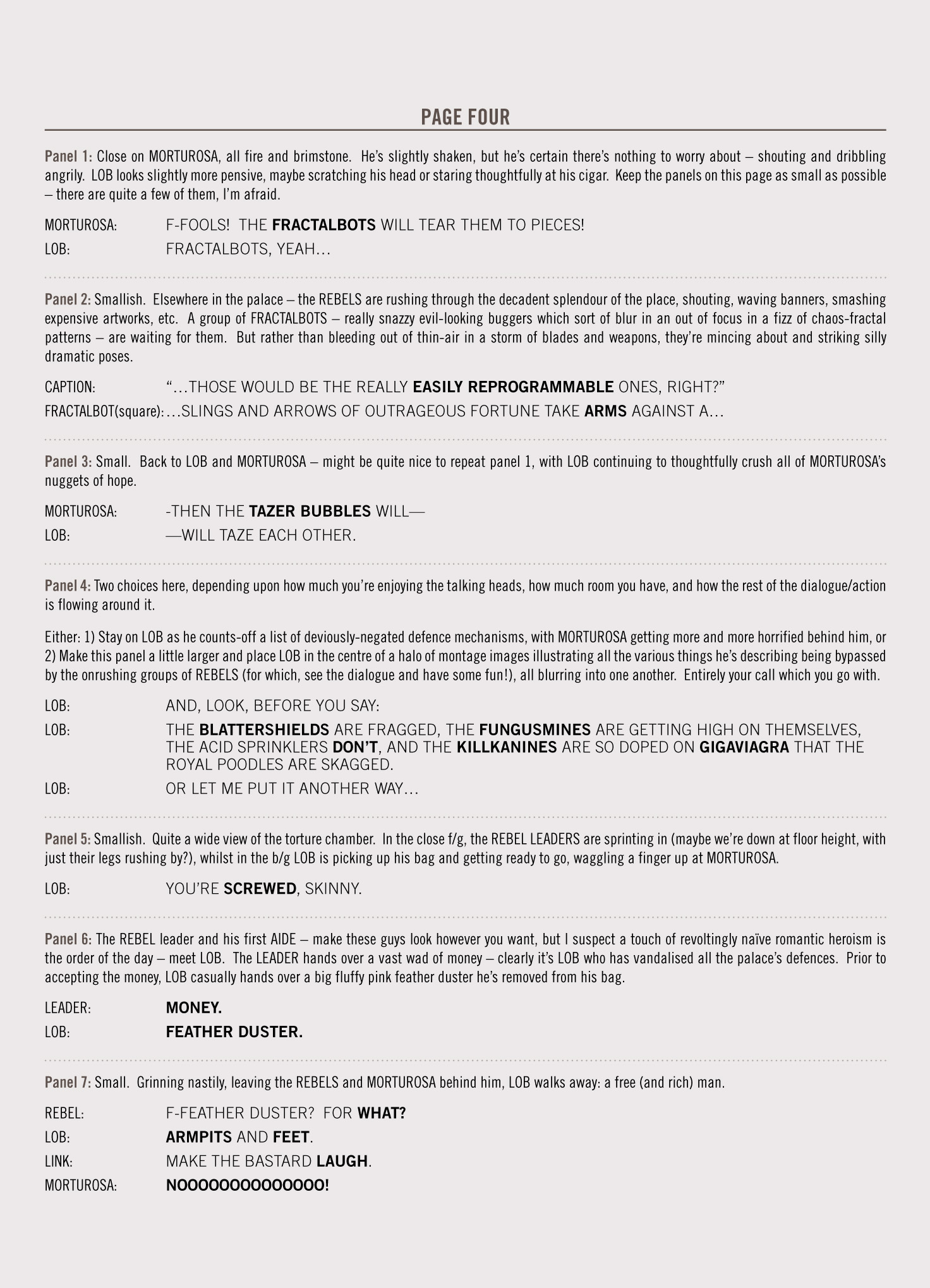 Read online 2000 AD Script Book comic -  Issue # TPB (Part 2) - 81