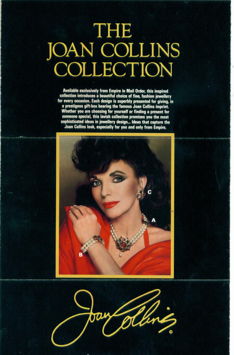 LEGENDARY DAME! PROMO JOAN ; THE JOAN COLLINS COLLECTION ; 90's