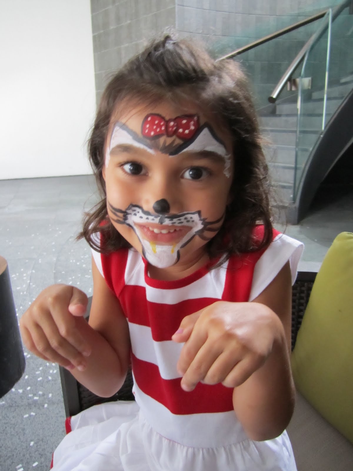 Face Painting Singapore Face painting Singapore for Xmas and a batism celebration