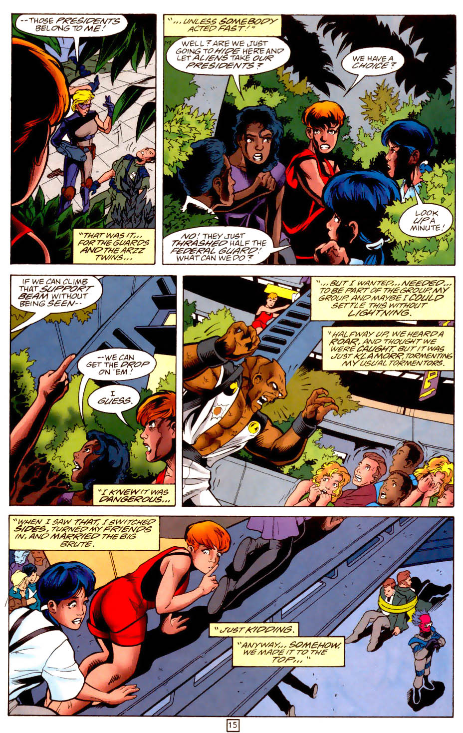 Read online Legends of the Legion comic -  Issue #2 - 16