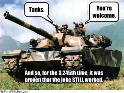 Tank related jokes - Off-Topic - World of Tanks official forum