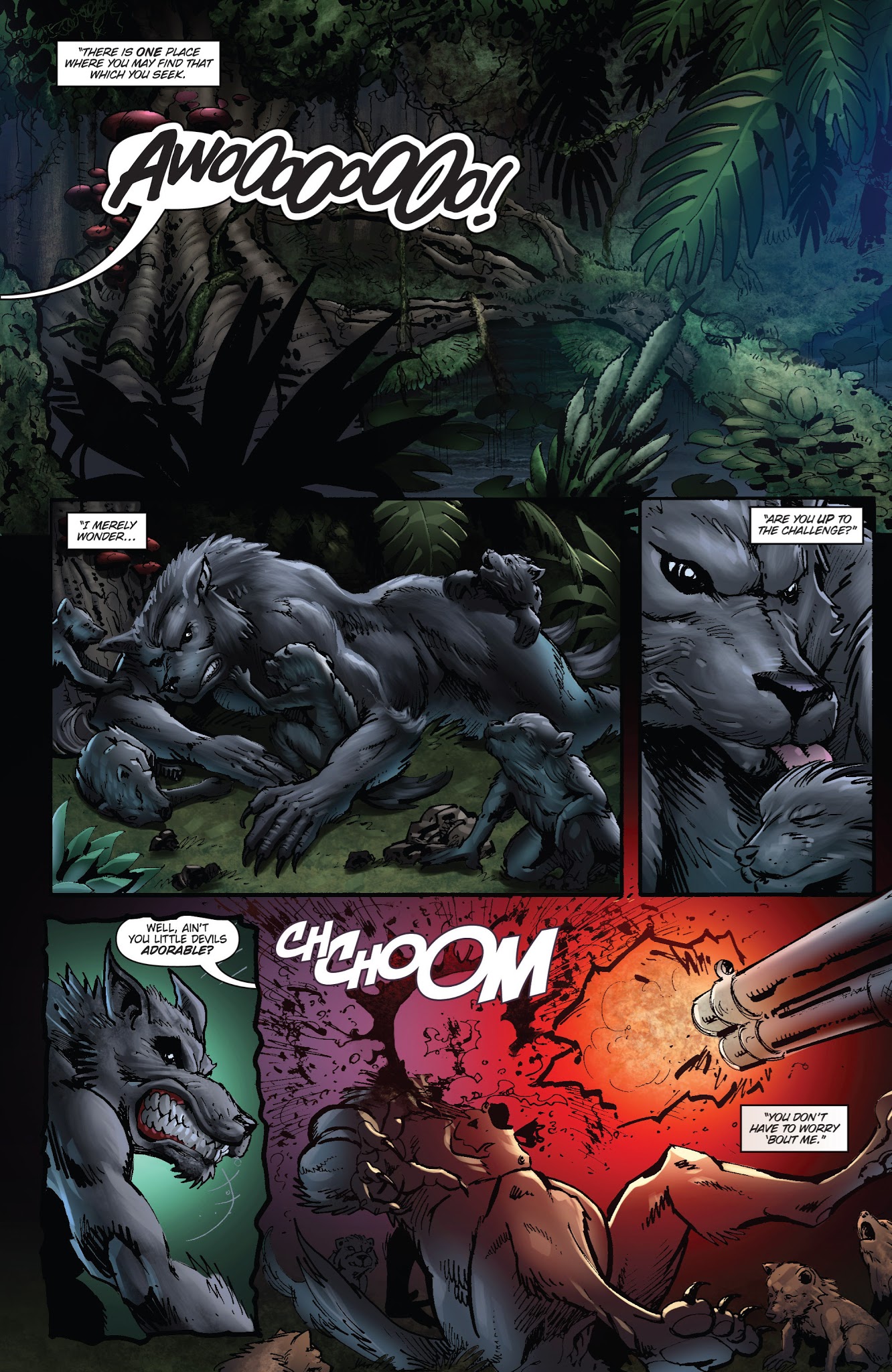 Read online Grimm Fairy Tales presents Hunters: The Shadowlands comic -  Issue # TPB - 40