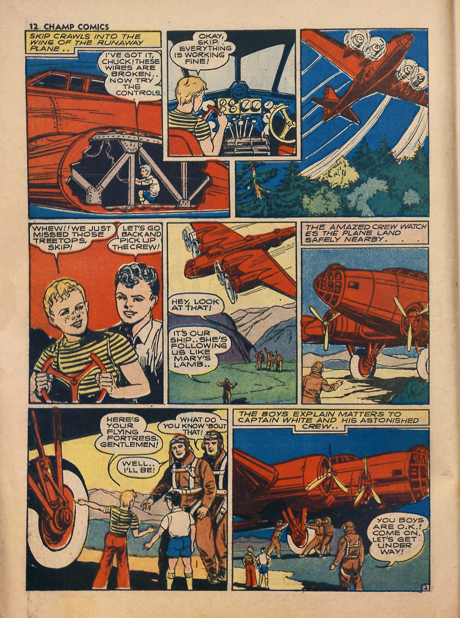 Read online Champ Comics comic -  Issue #14 - 14