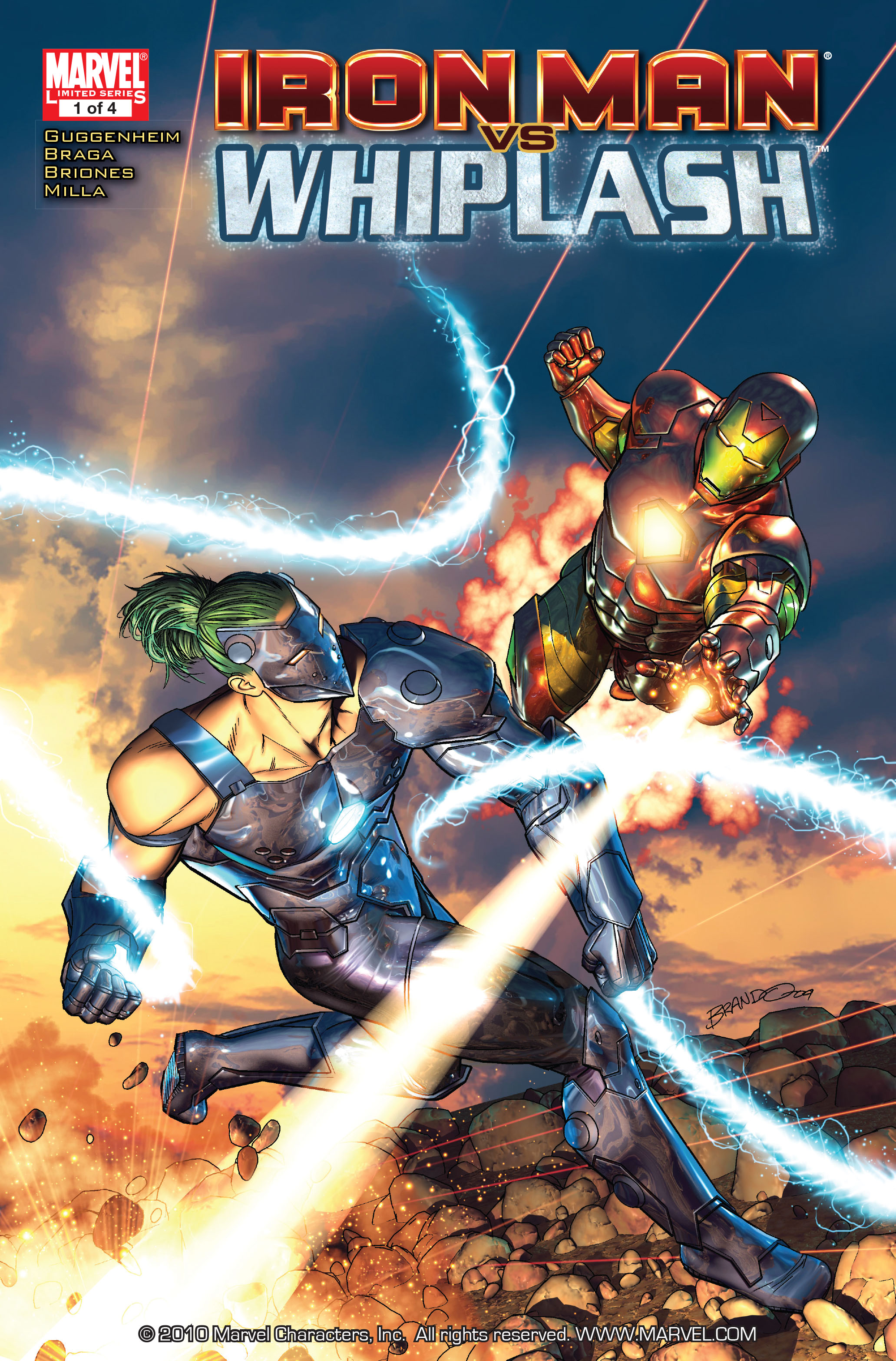 Read online Iron Man vs. Whiplash comic -  Issue #1 - 1