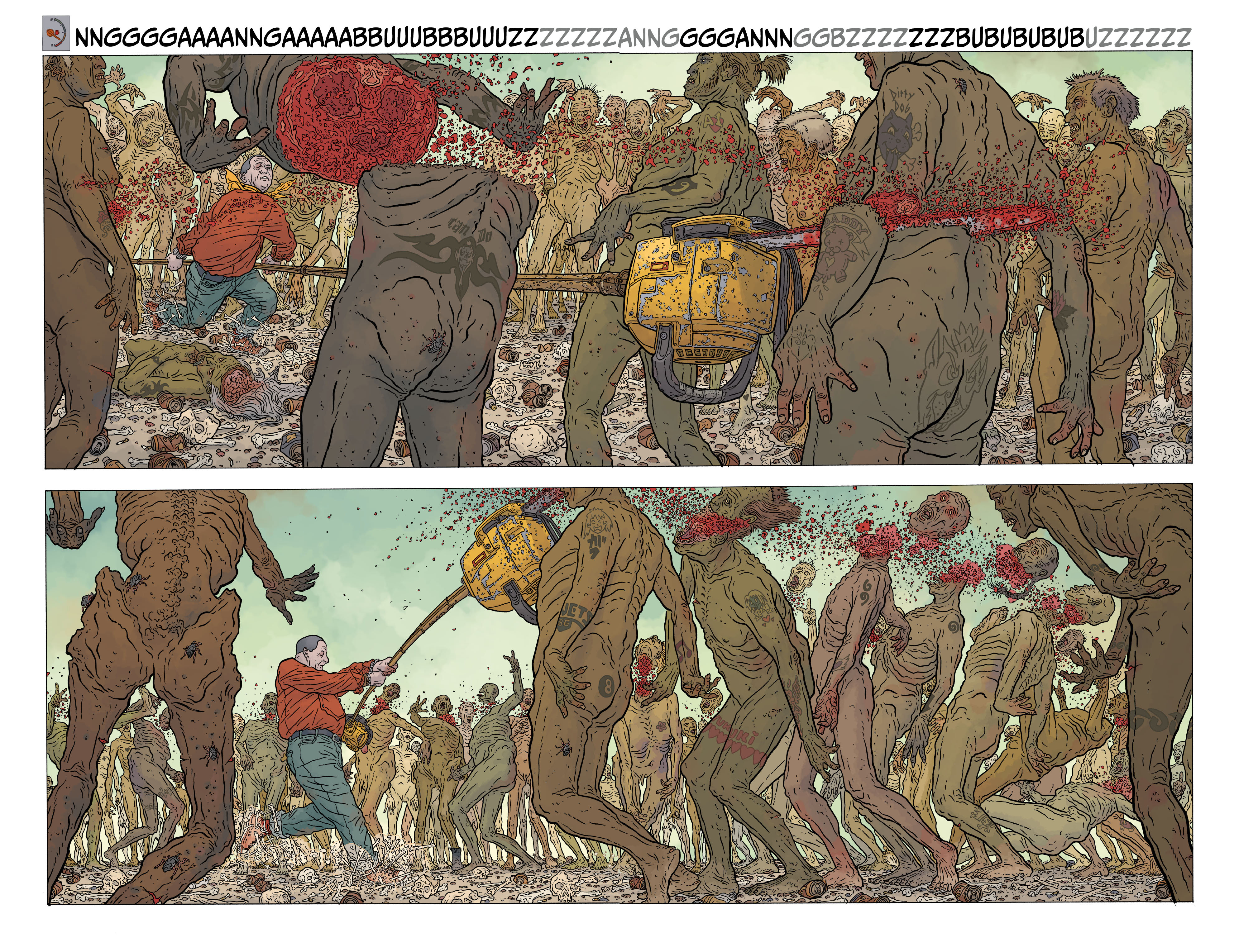 Read online The Shaolin Cowboy: Who'll Stop the Reign? comic -  Issue # _TPB - 33