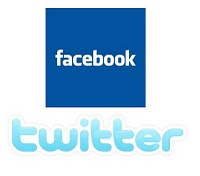 <br> Facebook  e Twitter - Redes S