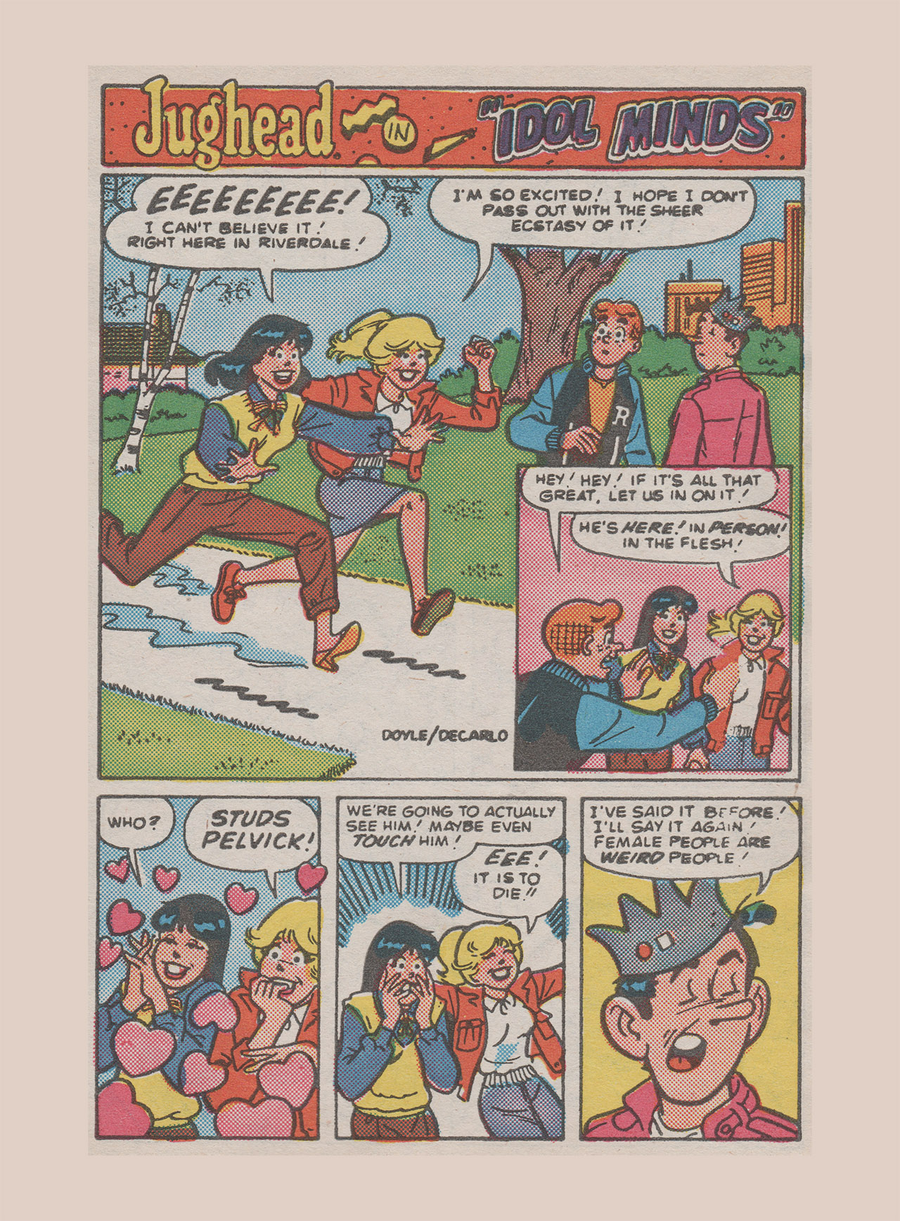 Read online Jughead with Archie Digest Magazine comic -  Issue #92 - 126