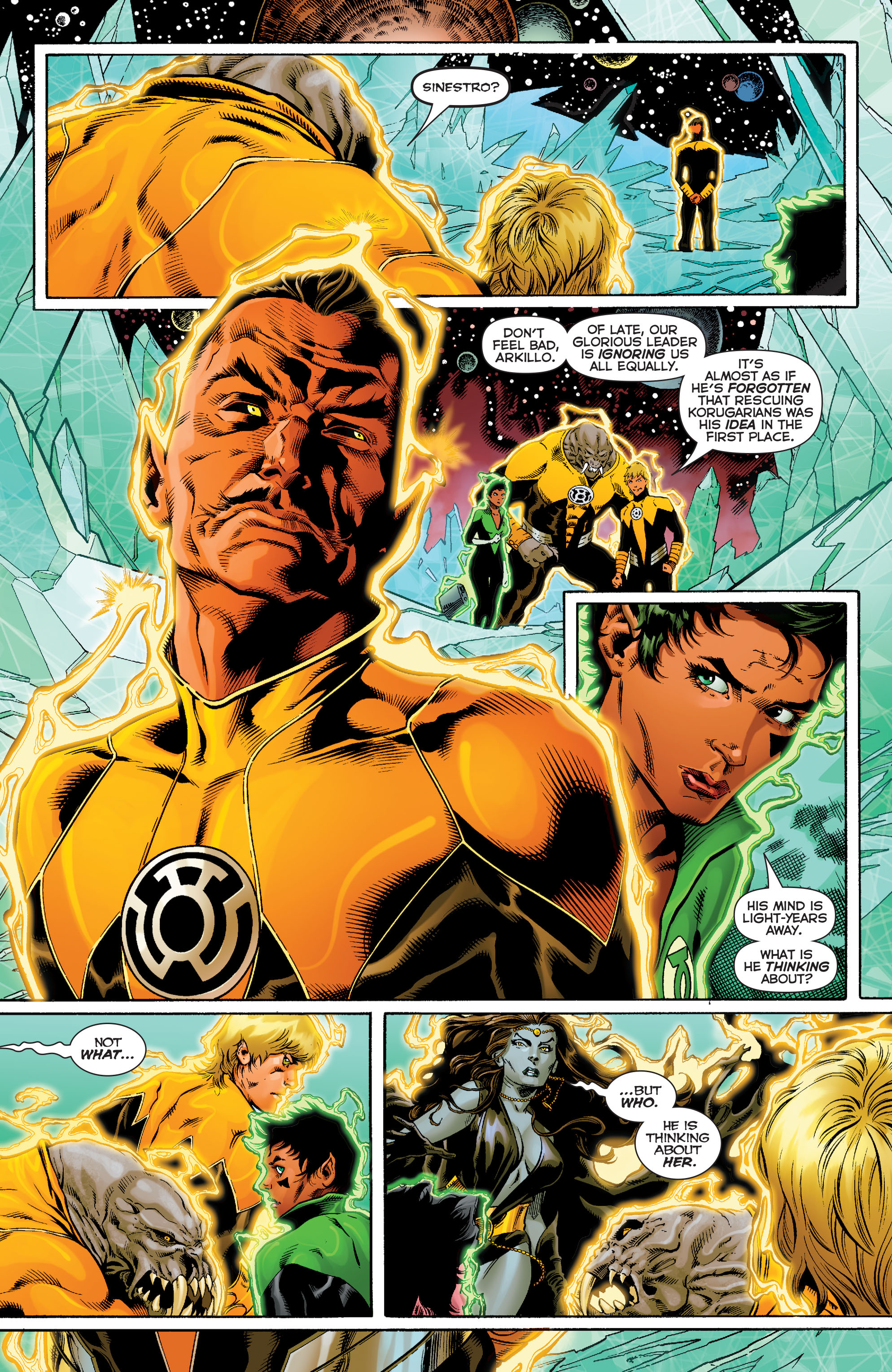 Read online Sinestro comic -  Issue #9 - 6