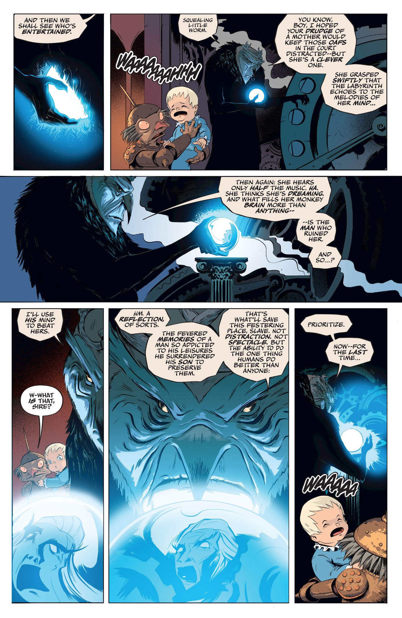 Read online Jim Henson's Labyrinth: Coronation comic -  Issue #5 - 6
