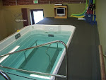 The Hydroworx therapy pool