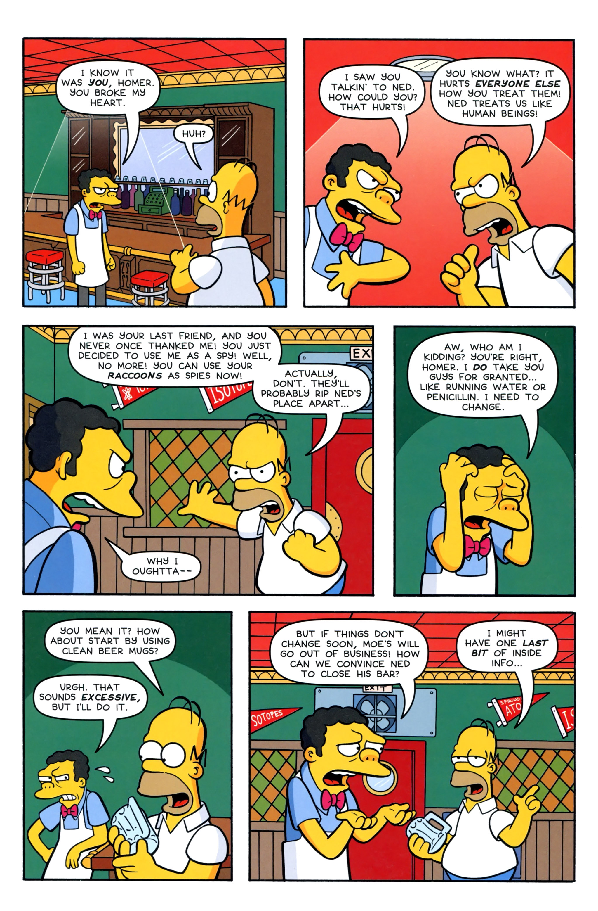 Read online Simpsons Comics comic -  Issue #220 - 23