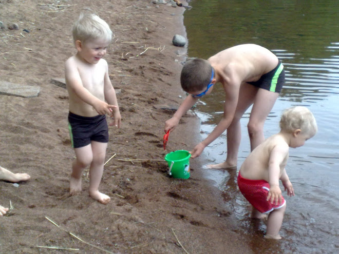 Pojat rannalla 2009