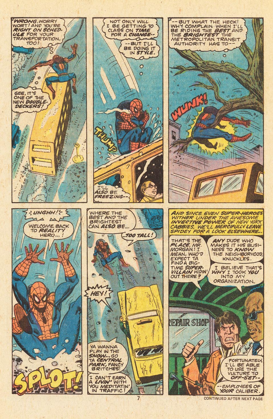 Read online The Spectacular Spider-Man (1976) comic -  Issue #4 - 6