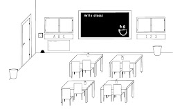 classroom outline artists commercial environment