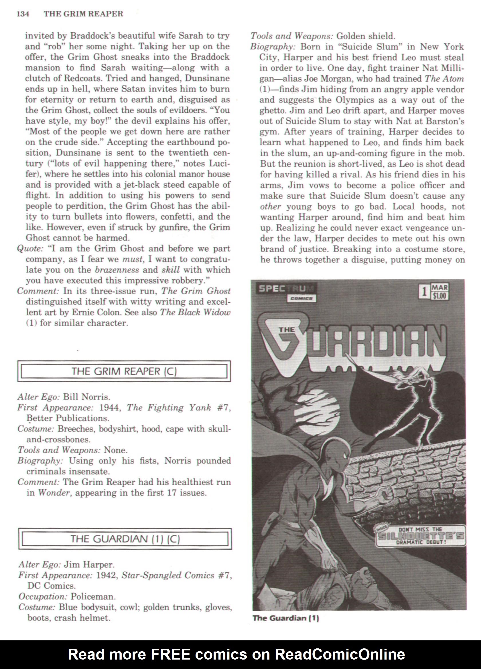 Read online The Encyclopedia of Superheroes comic -  Issue # TPB (Part 2) - 53