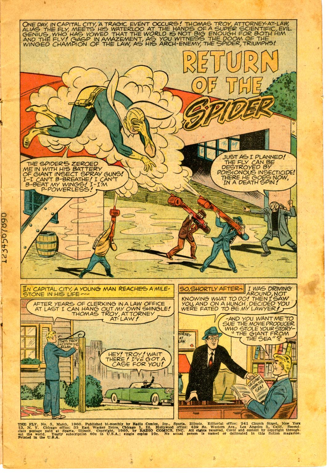 Read online The Fly (1959) comic -  Issue #5 - 3