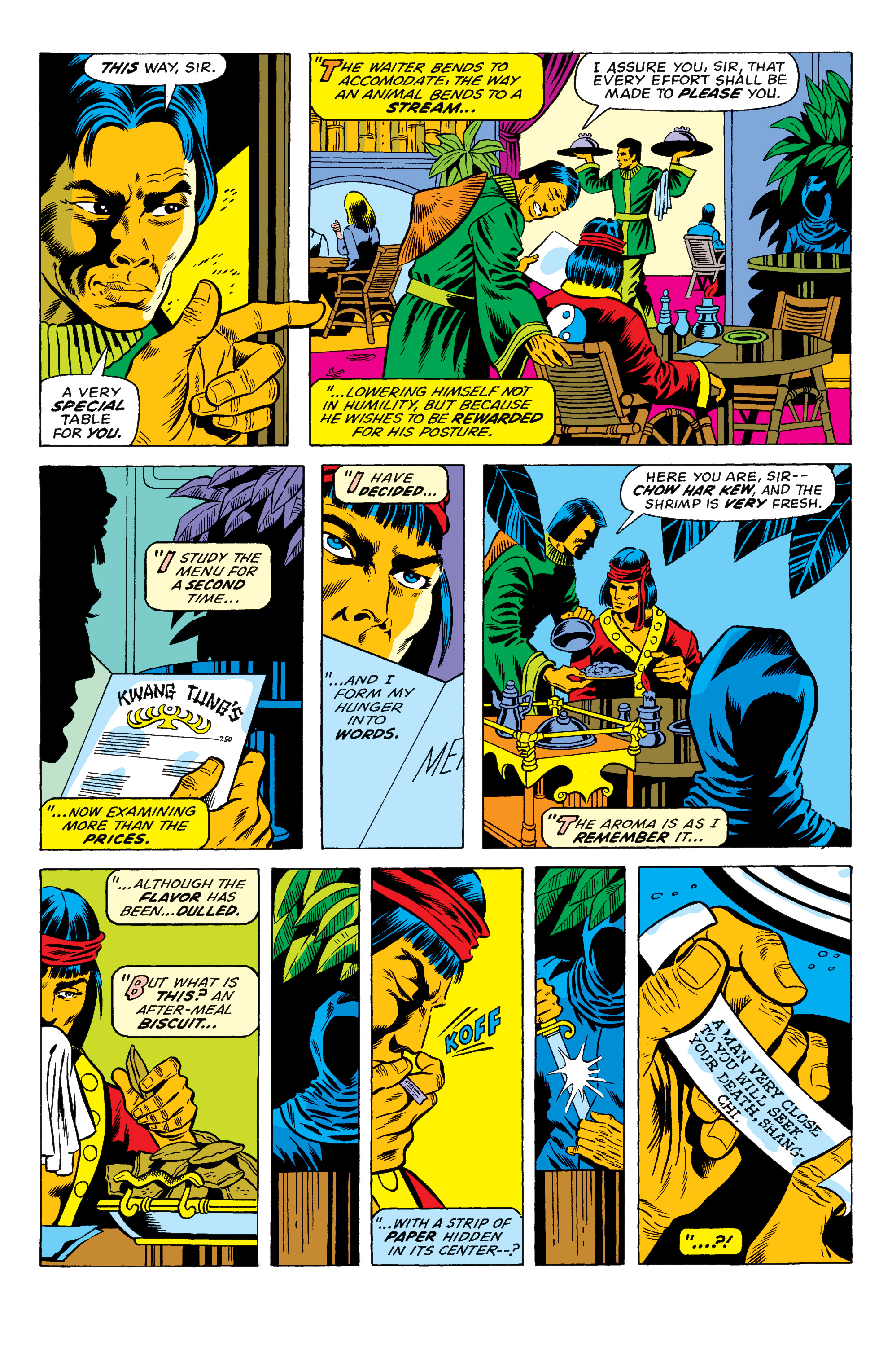 Read online Master of Kung Fu Epic Collection: Weapon of the Soul comic -  Issue # TPB (Part 3) - 13