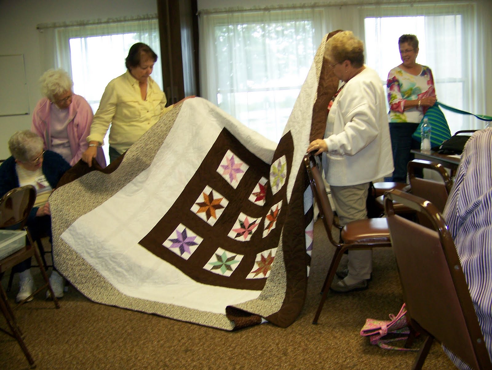 the momoo September Millington Quilt Club Meeting