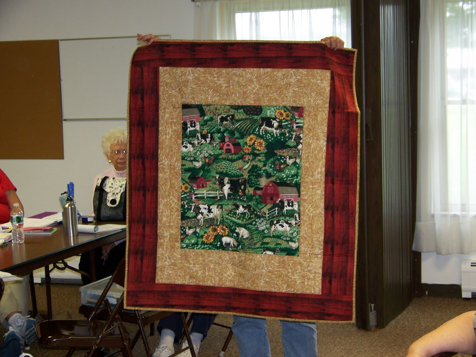 the momoo September Millington Quilt Club Meeting