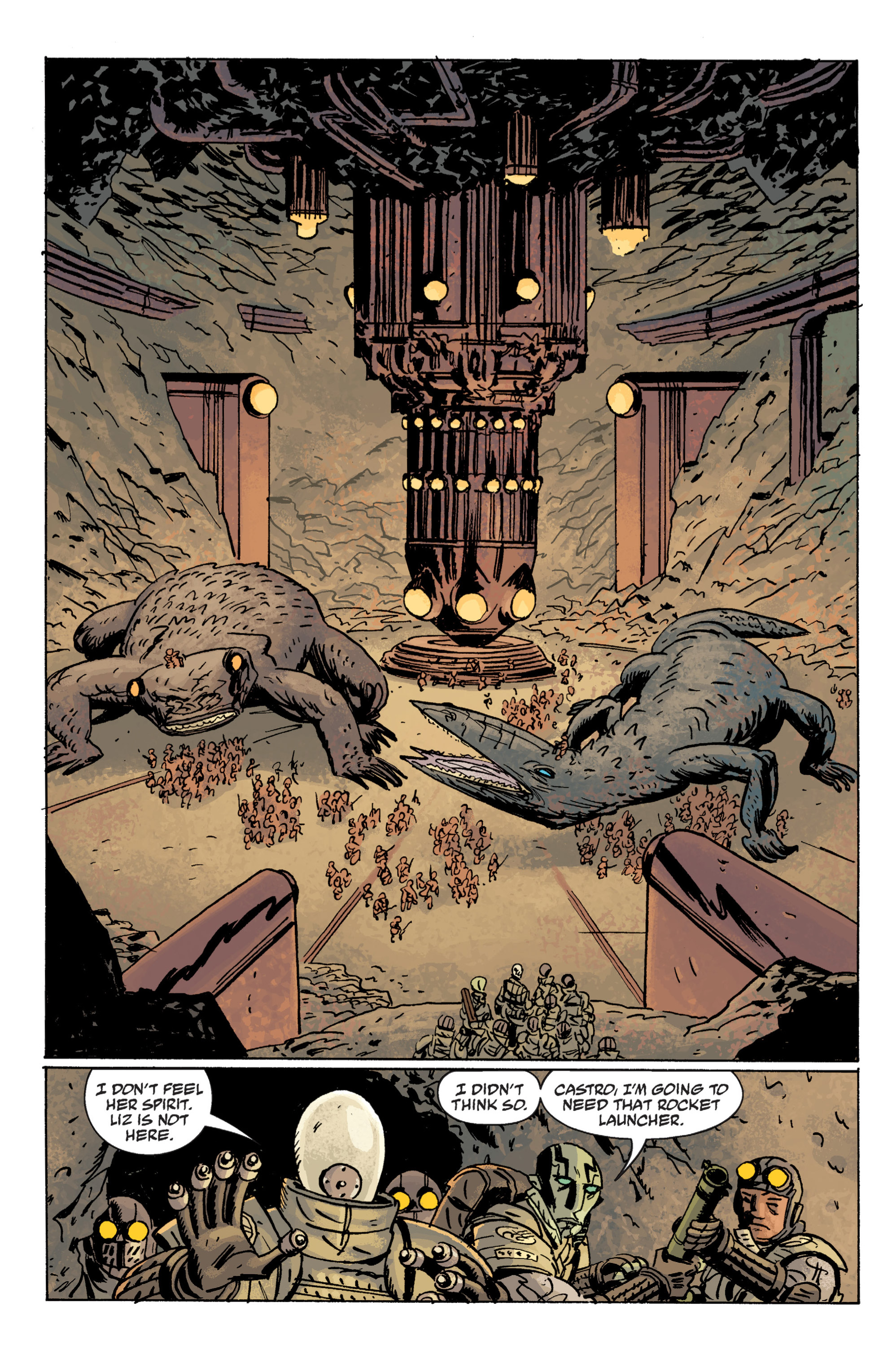 Read online B.P.R.D.: Hollow Earth and Other Stories comic -  Issue # TPB 10 - 107