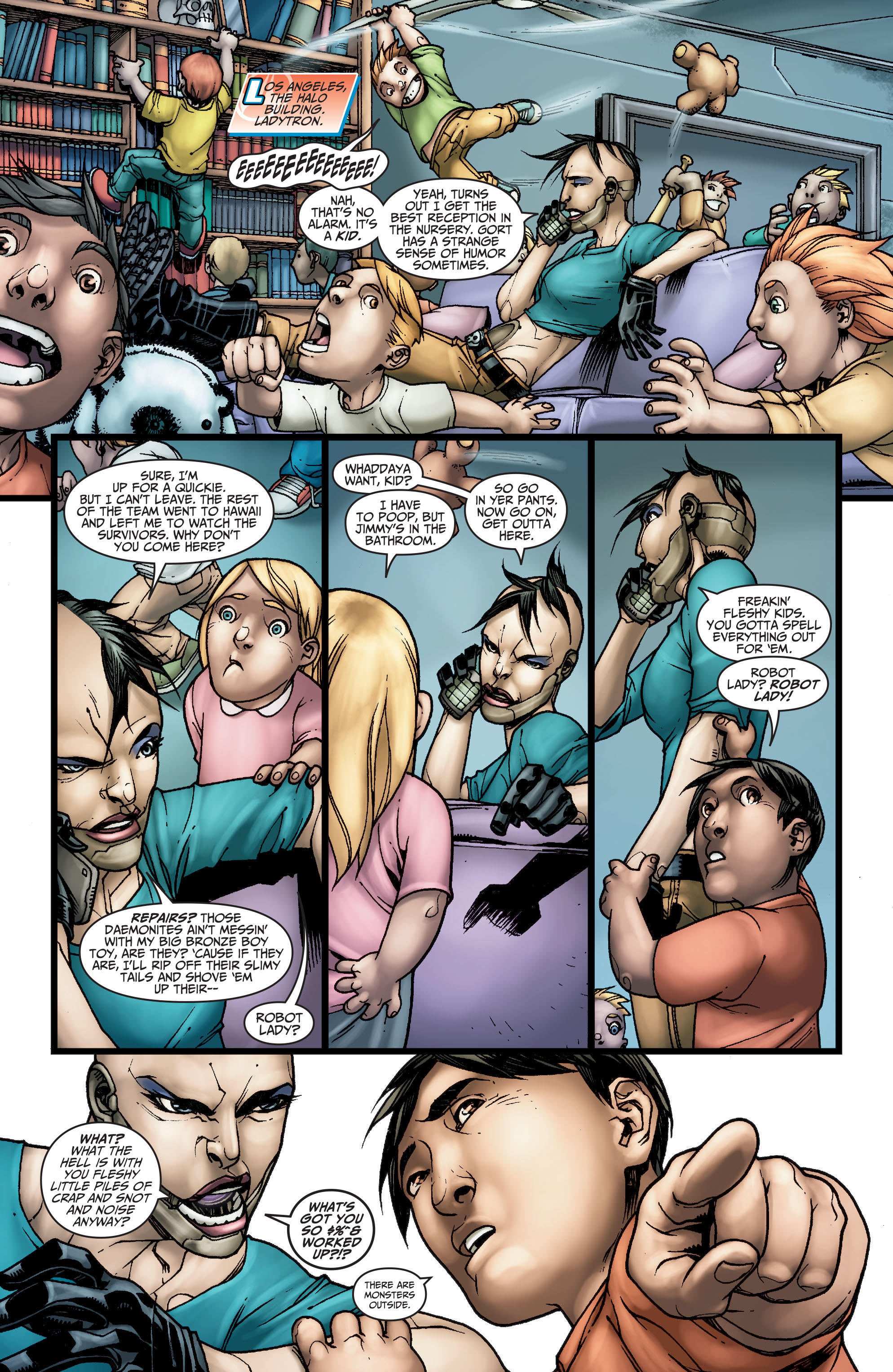 Read online WildCats (2008) comic -  Issue #10 - 5