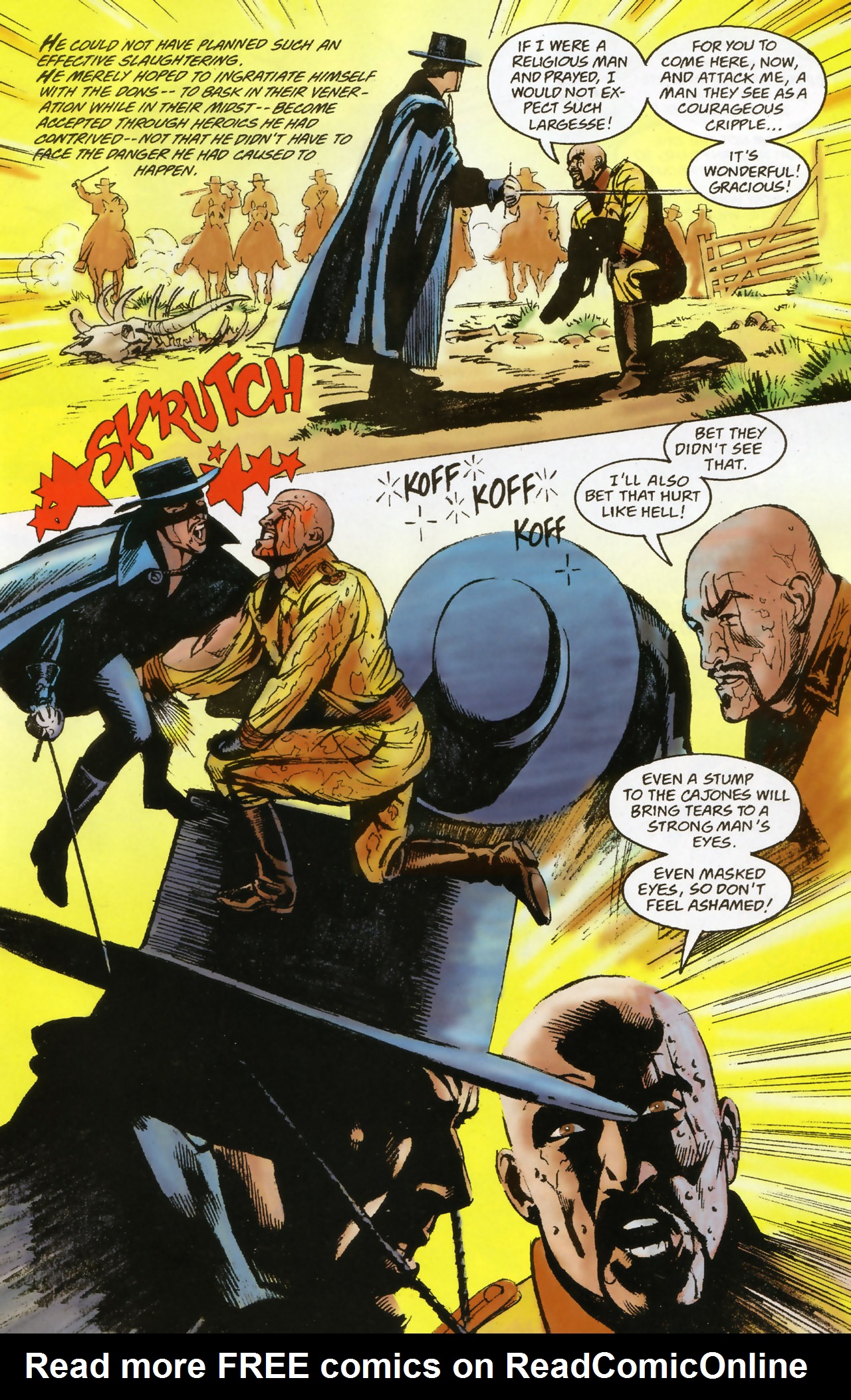 Read online Zorro: Matanzas comic -  Issue #3 - 16