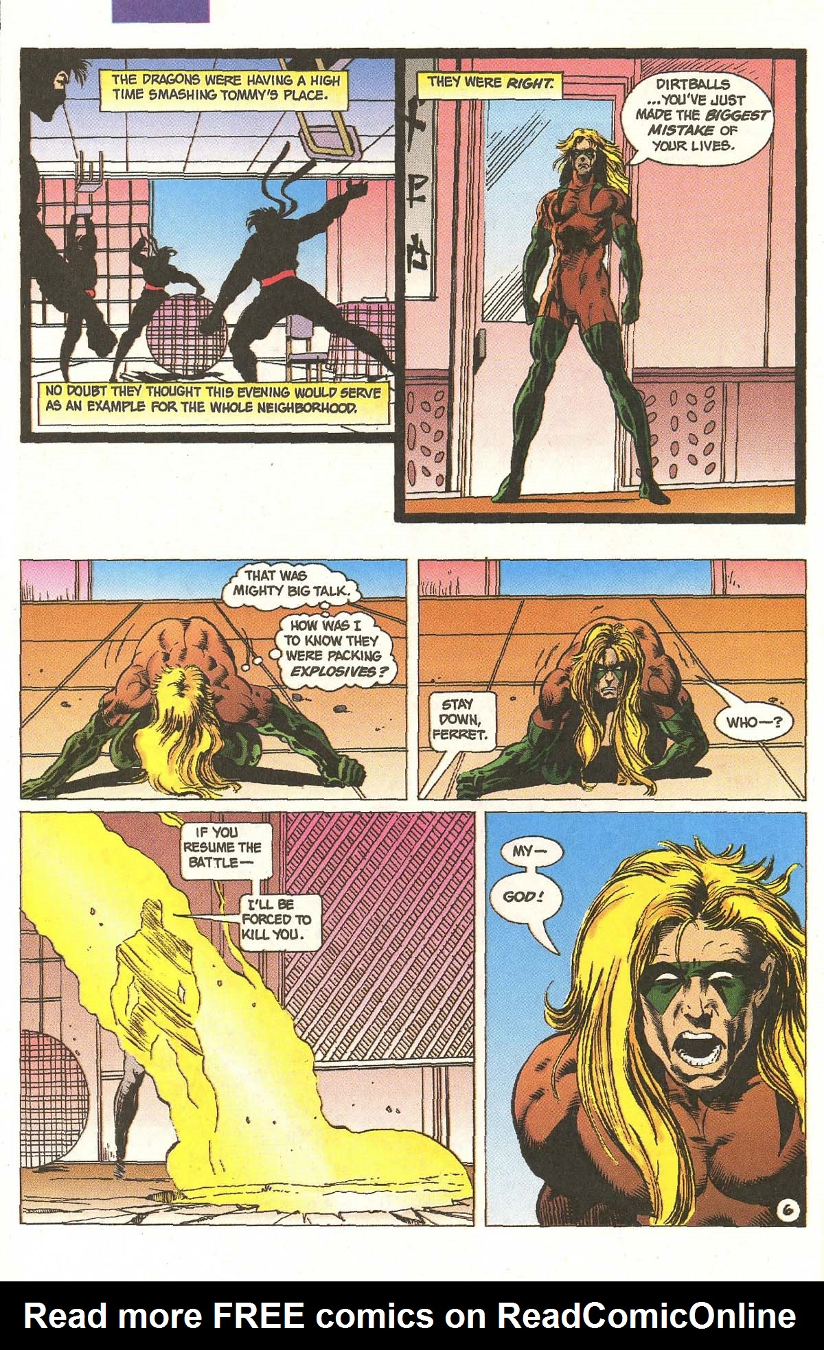 Read online The Ferret (1992) comic -  Issue # Full - 8