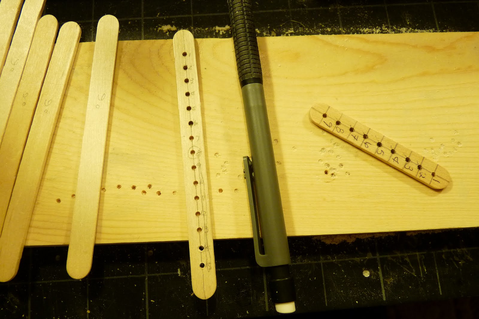 ARCduinos Wood Chime in Action.