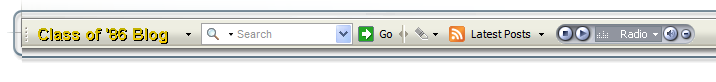 Blog Toolbar