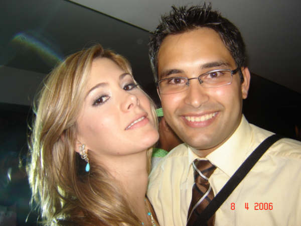 Con Michelle Badillo