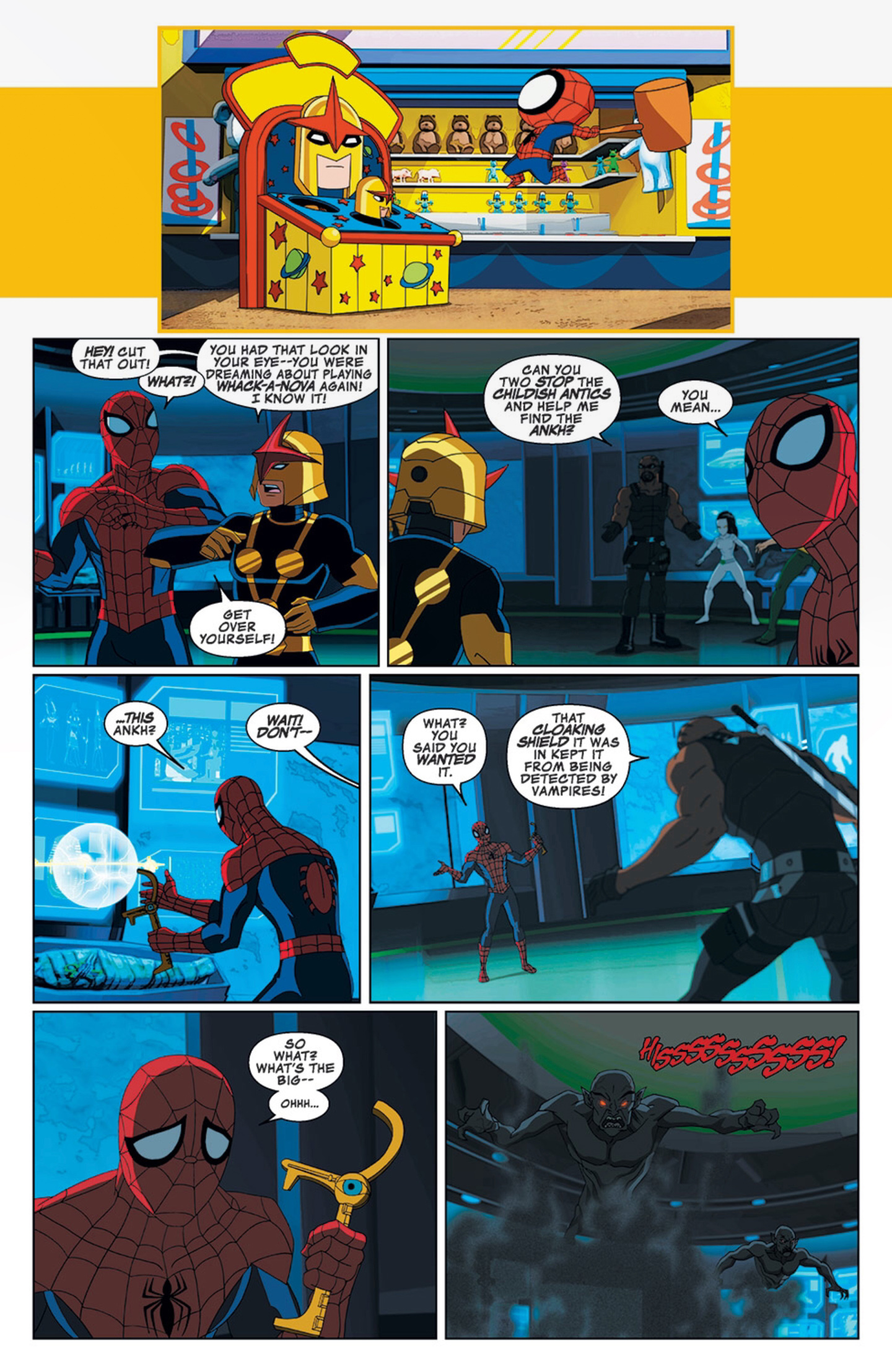 Read online Marvel Universe Ultimate Spider-Man: Web Warriors comic -  Issue #11 - 16