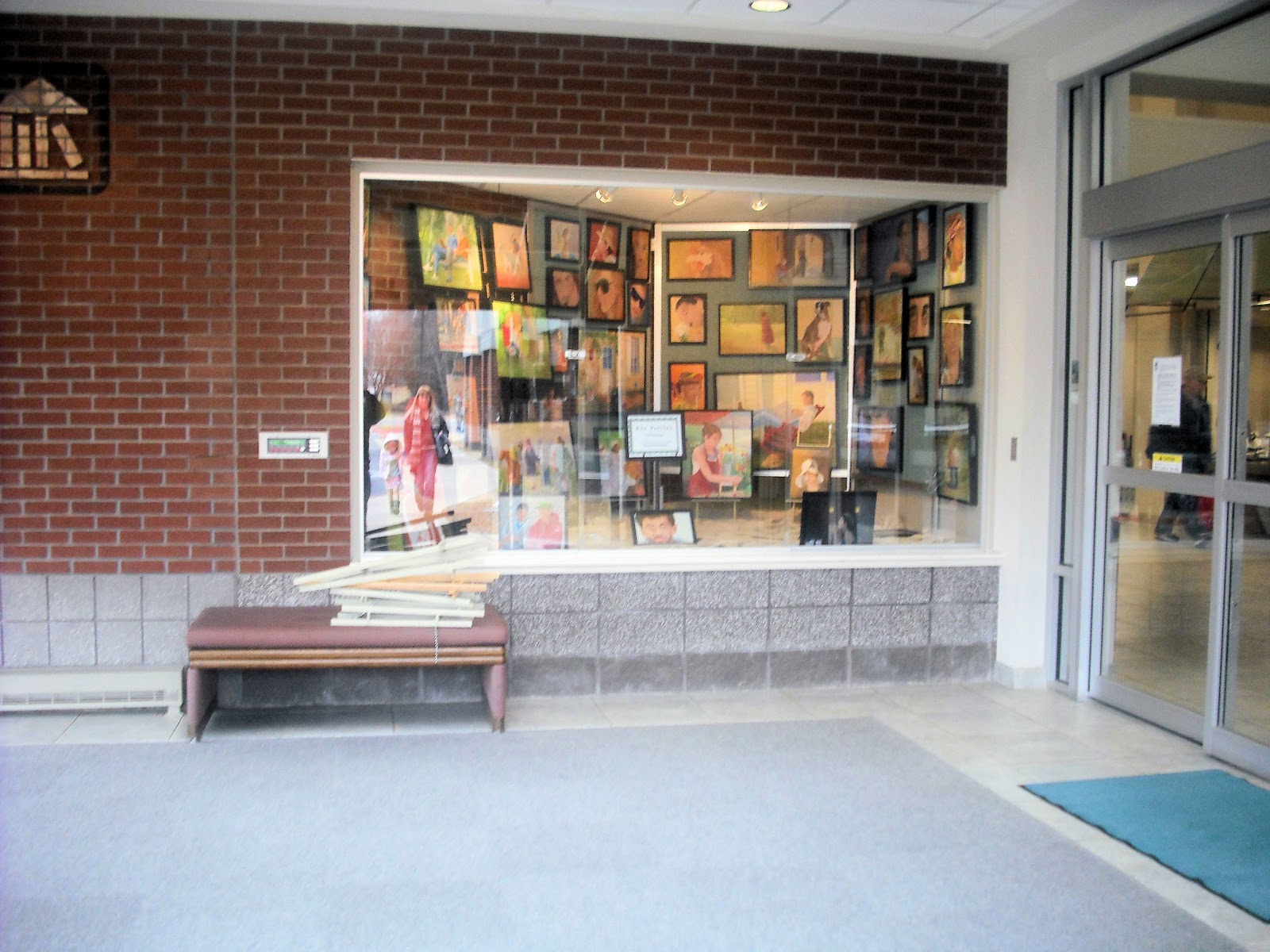 Ken Barclay Avocaken My display at the Rogers (Arkansas) Public Library addendum