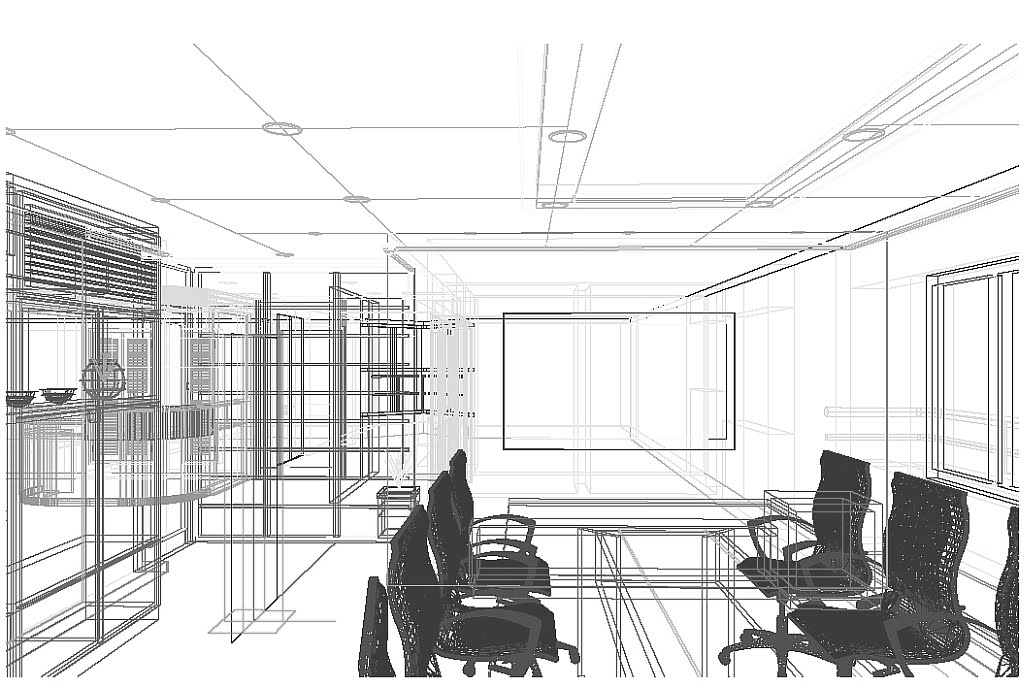Emeka3d: 3D Office Interior (Meeting Room)