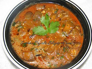 Tomato  Brinjal Curry