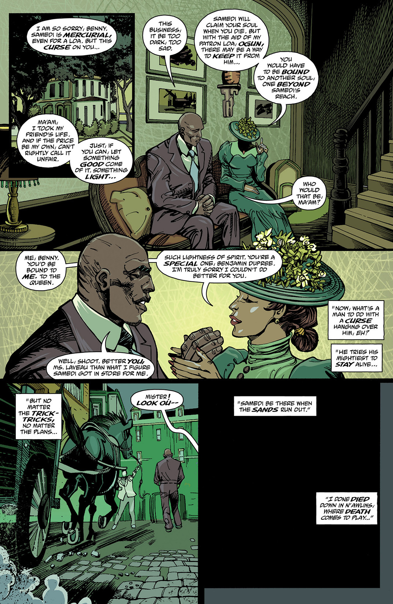 Read online Dominique Laveau: Voodoo Child comic -  Issue #6 - 19