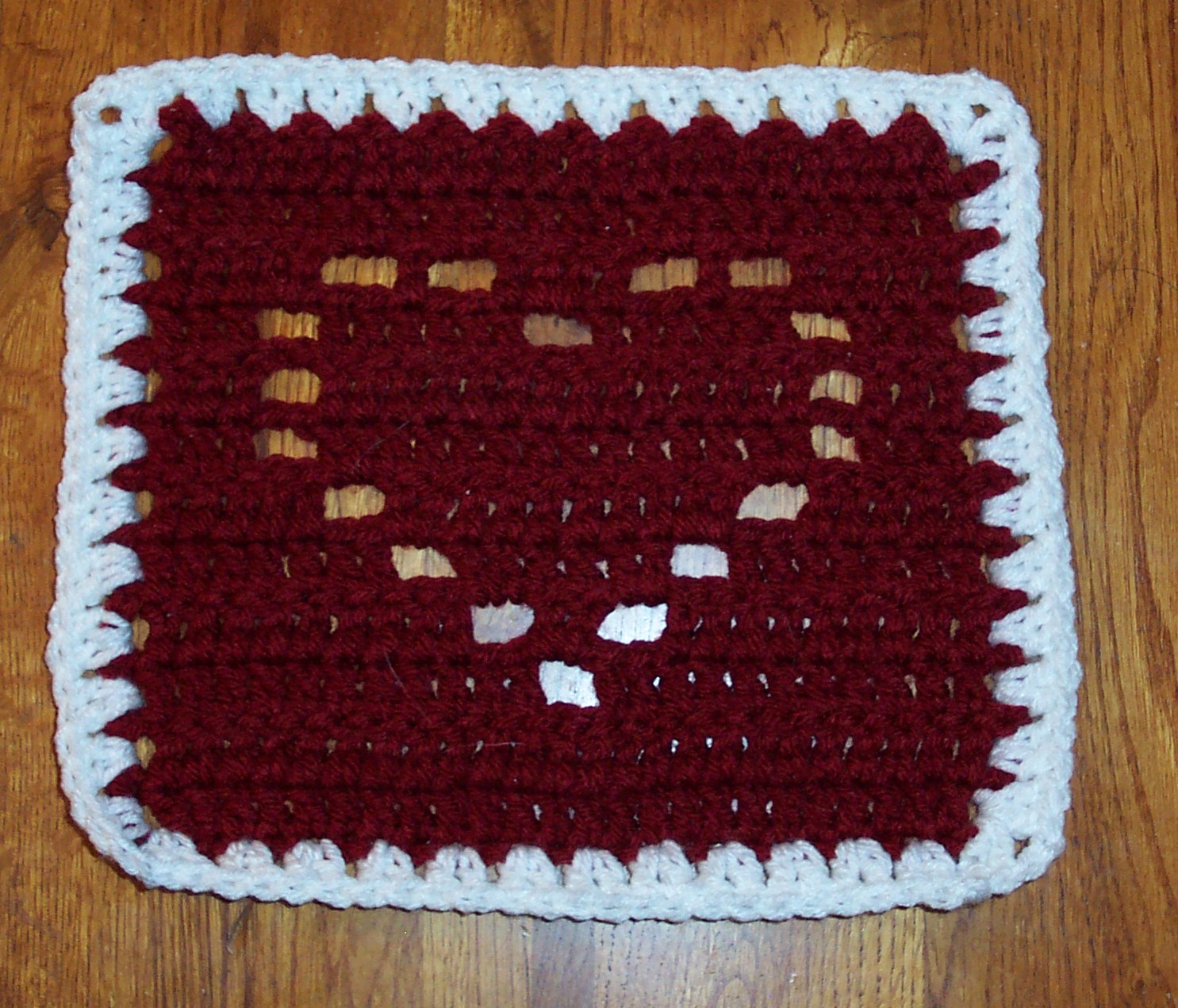 WT1659 Happy Hearts Afghan - Sewing, Needlecraft, Thread, Textile