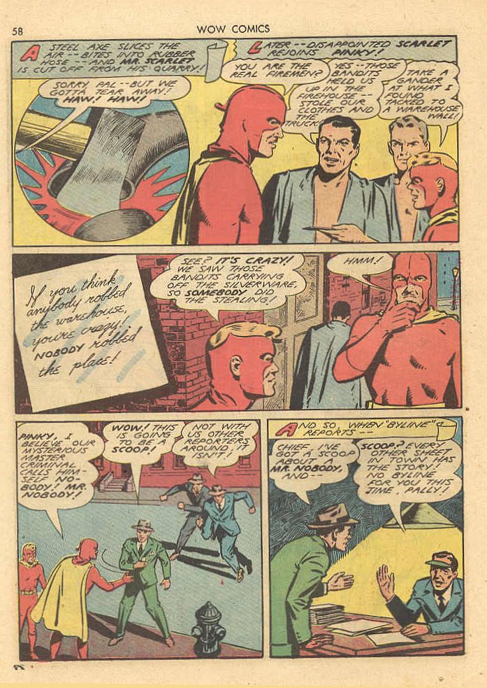Read online Wow Comics comic -  Issue #12 - 58