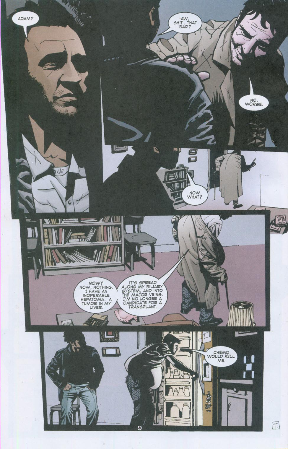 Read online Blood and Water comic -  Issue #1 - 10